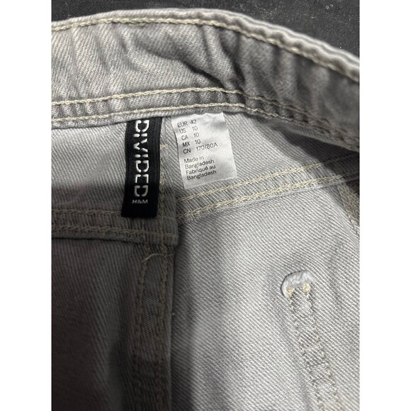 Super wide leg jeans size 10 by divided - Picture 5 of 6